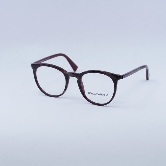 🕶️ New Dolce & Gabbana DG3269 3093 Eyeglasses - Bordeaux Frame 49mm - Picture 3 of 11